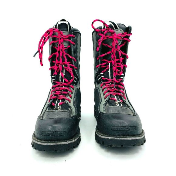 Motorfist Contessa Leather Womens Boots 8 - 4578 - Picture 7 of 8